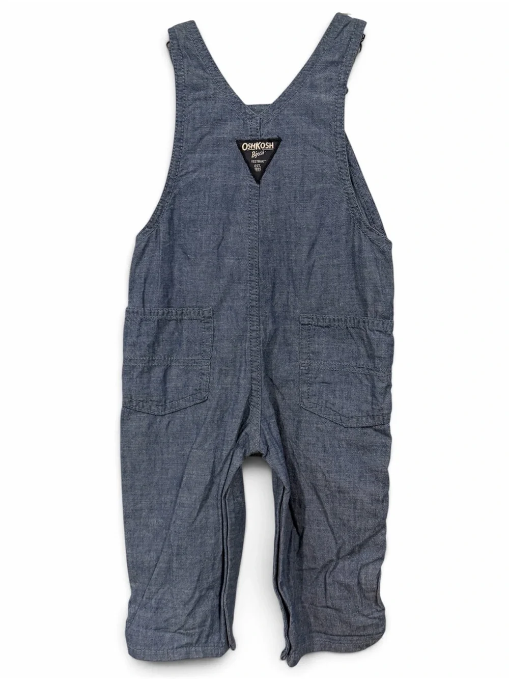 OshKosh B'gosh Blue Chambray Overalls